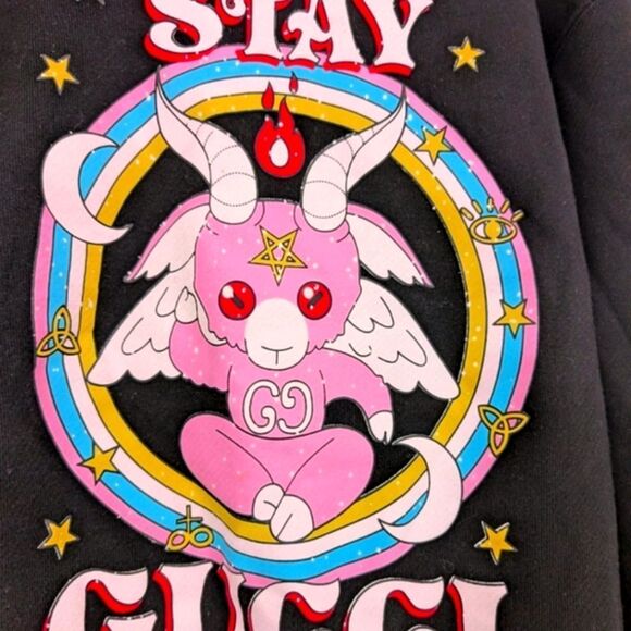 Gucci Black Graphic Sweatshirt - Picture 3 of 6